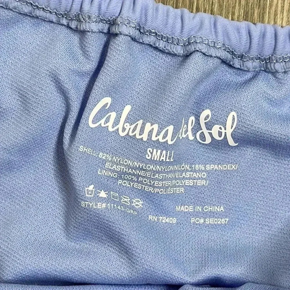 Cabana del Sol Blue Small Swim Set - Picture 11 of 14